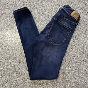 Aeropostale Jeans Womens 000 Long 23x27 Aero High Rise Jeggings Dark Wash